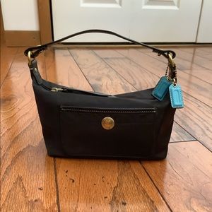 Coach mini black purse